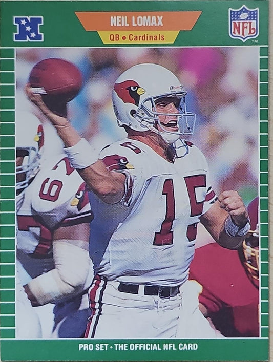 1989 NFL Pro Set Neil Lomax Football Card #331