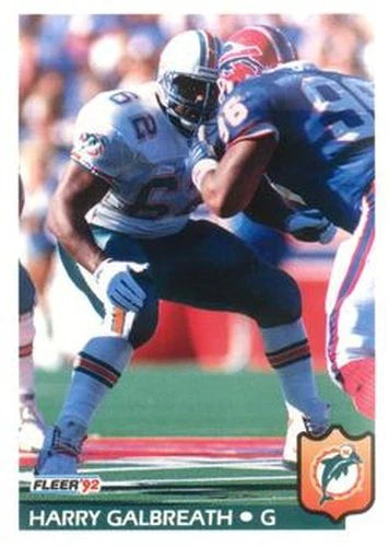 1992 Fleer Harry Galbreath Football Card #227