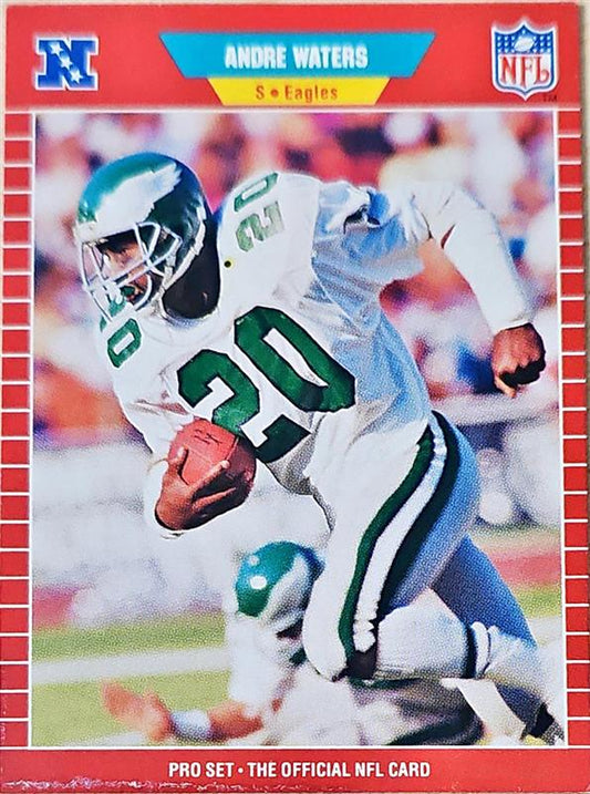 1989 NFL Pro Set Andre Waters Football Card #324