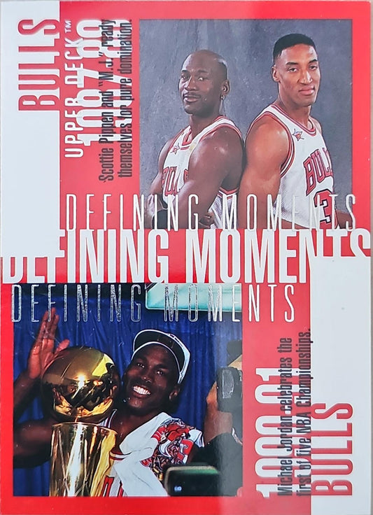 1998 Upper Deck Defining Moments 1987-88, 1990-1991 Bulls Basketball Card #374