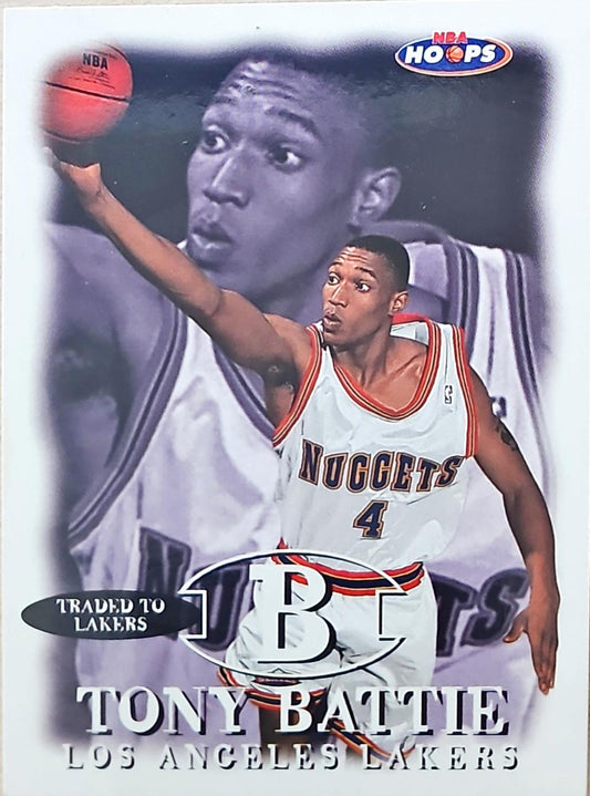1998 Skybox Tony Battie Basketball Card #119
