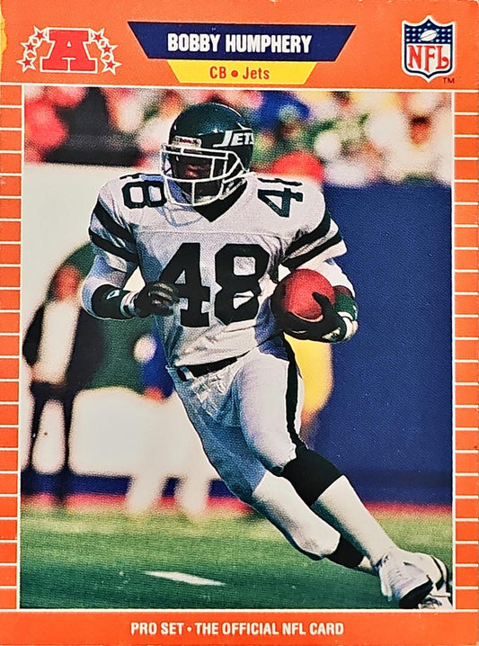 1989 NFL Pro Set Bobby Humphery Football Card #299