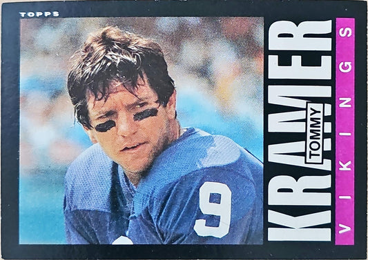 1985 Topps Tommy Kramer Football Card #94