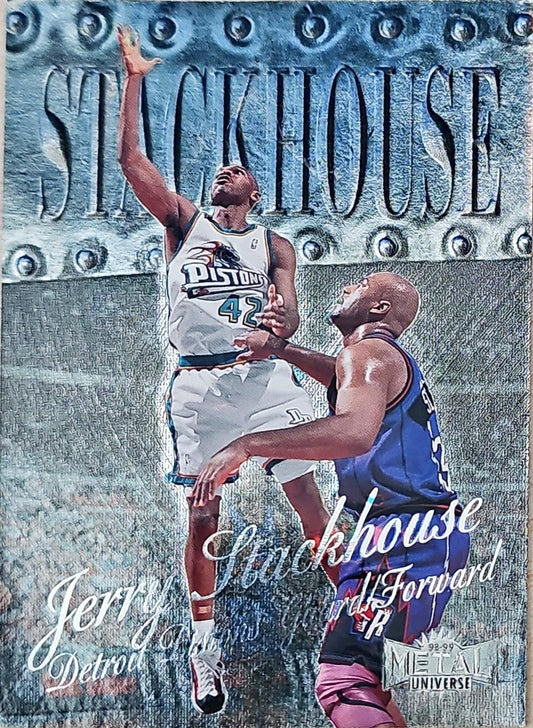 1998 Skybox Jerry Stackhouse Basketball Card #57