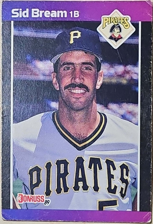 1989 Donruss Sidney (SID) Eugene Bream Baseball Card #252