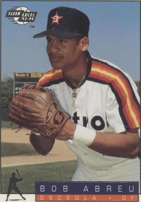 1993 Fleer Bob Abreu Baseball Card #196