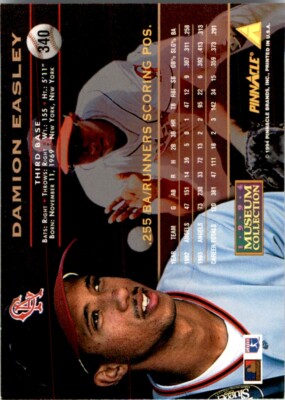 1994 Pinnacle Damion Easley Baseball Card #340