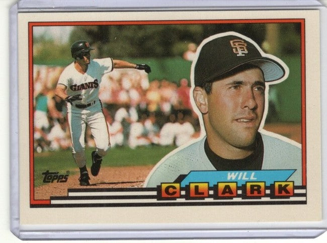 1989 Topps William Nuschler Clark Baseball Card #146