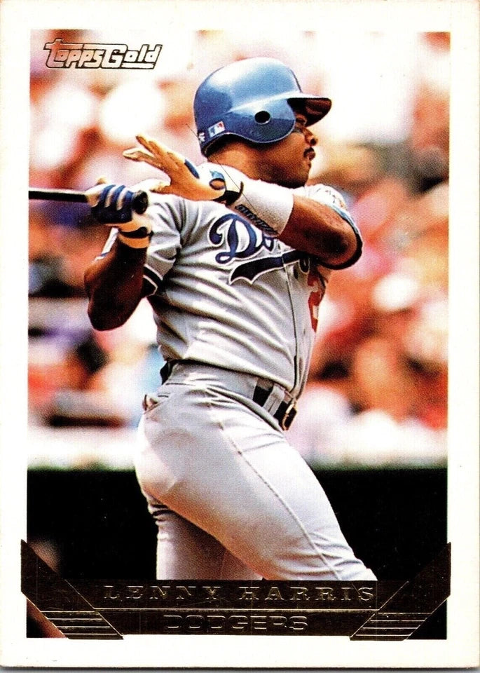 1993 Topps Lenny Harris Baseball Card #177