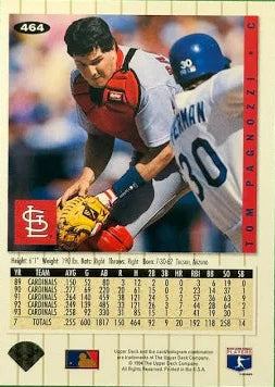 1994 Upper Deck Collectors Choice Tom Pagnozzi Baseball Card #464