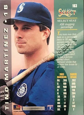 1994 Score Select Tino Martinez Baseball Card #163