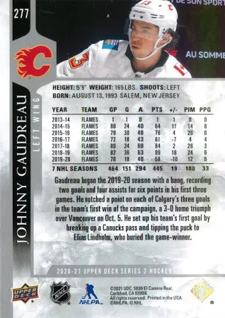 1995 Upper Deck Rob Gaudreau Hockey Card #277