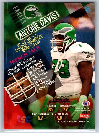 1994 Topps Antone Davis Football Card #464