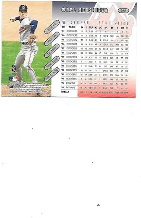 1996 Donruss Orel Hershiser Baseball Card #266
