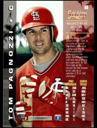 1994 Score Select Tom Pagnozzi Baseball Card #98