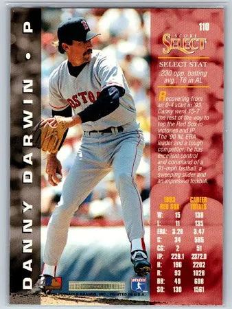 1994 Score Select Danny Darwin Baseball Card #110