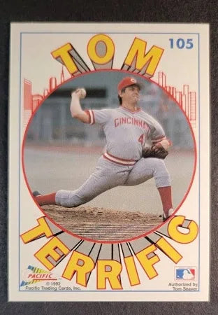 1992 Pacific Tom Terrific Tom Seaver Pro Ball Player Baseball Card #2