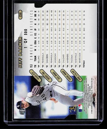 1996 Donruss Jeff Darwin Baseball Card #258