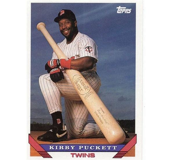 1993 Topps Kirby Puckett Baseball Card #200