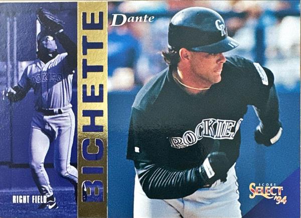 1994 Score Select Dante Bichette Baseball Card #147