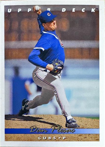 1993 Upper Deck Dan Plesac Baseball Card #804