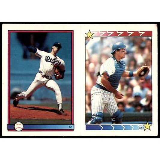 1989 Topps Super Star Sticker Ozzie Smith Baseball Card #45