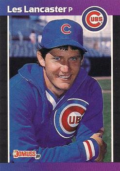 1989 Donruss Lester (Les) Wayne Lancaster Baseball Card #341