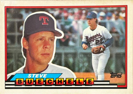 1989 Topps Steven Bernard Buechele Baseball Card #156