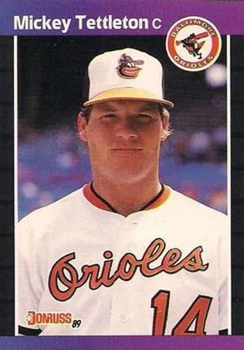 1989 Donruss Mickey Tettleton Baseball Card #401