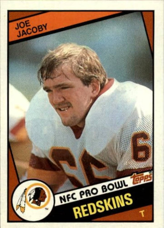1984 Topps Joe Jacoby Football Card #382