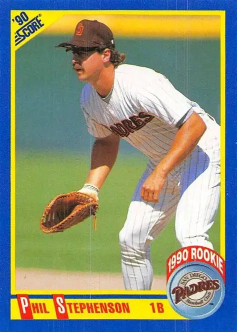 1990 Score Phil Stephenson Baseball Card #642