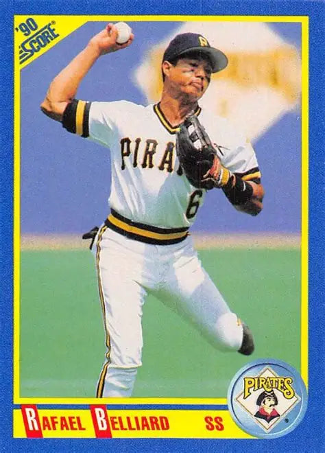1990 Score Rafael Belliard Baseball Card #520