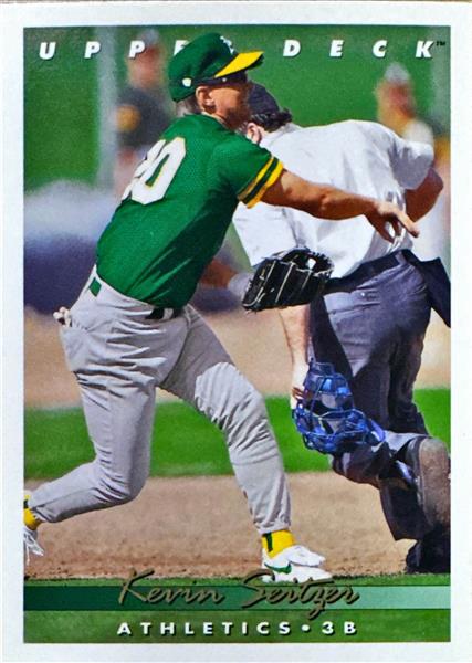 1993 Upper Deck Kevin Seitzer Baseball Card #616