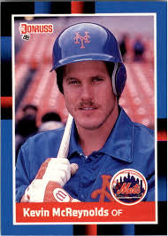 1988 Donruss Kevin McReynolds Baseball Card #617