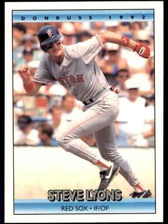 1992 Donruss Stephen John Lyons Baseball Card #758