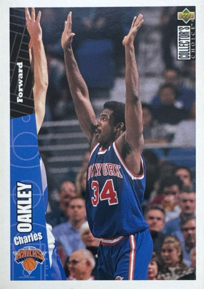 1996 Upper Deck Charles Oakley Basketball Card #101