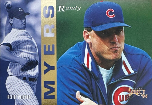 1994 Score Select Randy Myers Baseball Card #22