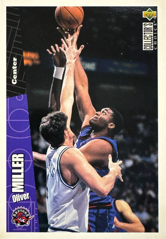 1996 Upper Deck Collectors Choice Oliver Miller Basketball Card #149