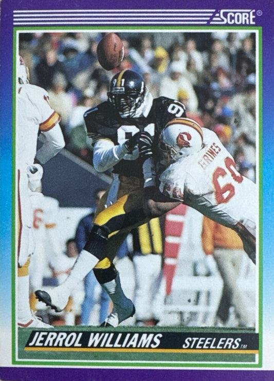 1990 Score Jerrol Williams Football Card #501