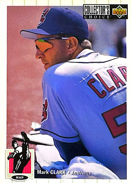 1994 Upper Deck Collectors Choice Mark Clark Baseball Card #538