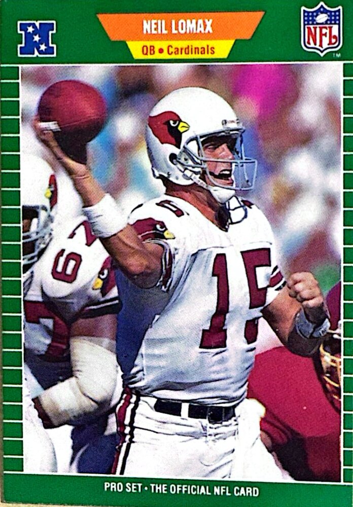 1989 NFL Pro Set Neil Lomax Football Card #331