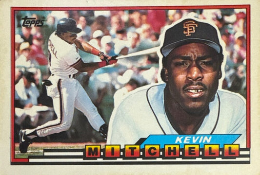 1989 Topps Kevin Darnell Mitchell Baseball Card #129