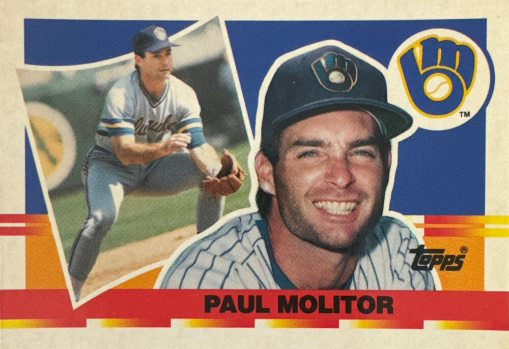 1990 Topps Paul Leo Molitor Baseball Card #103