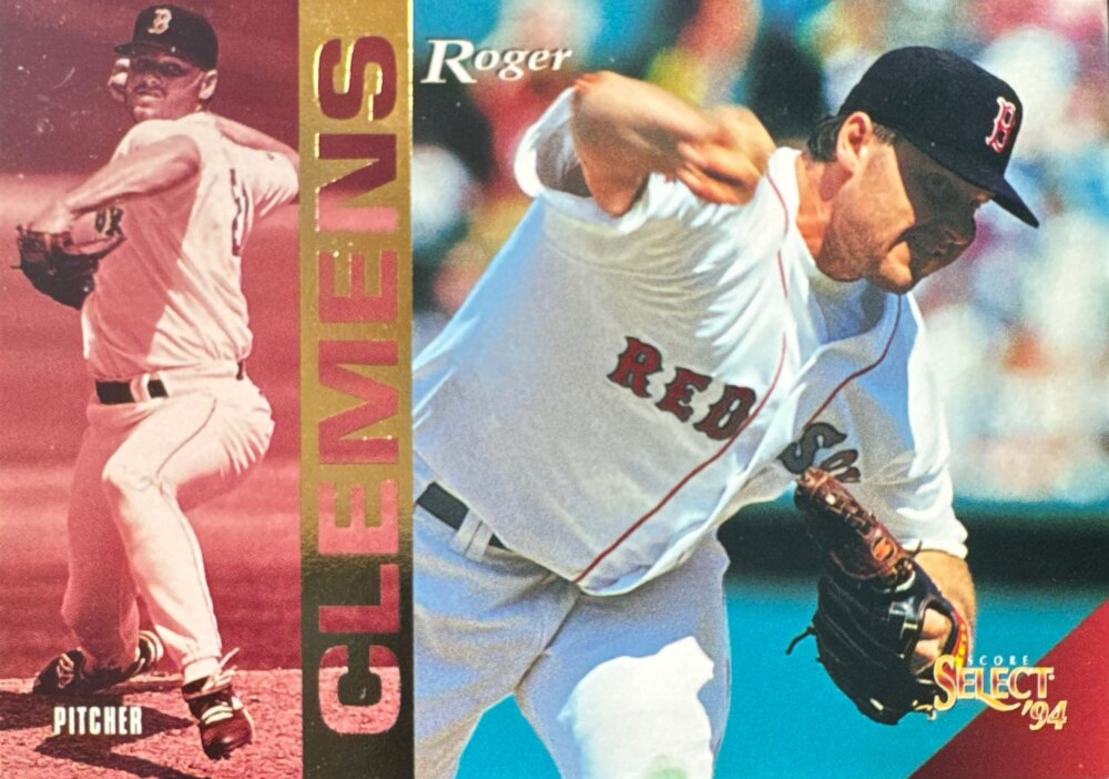 1994 Score Select Roger Clemens Baseball Card #61