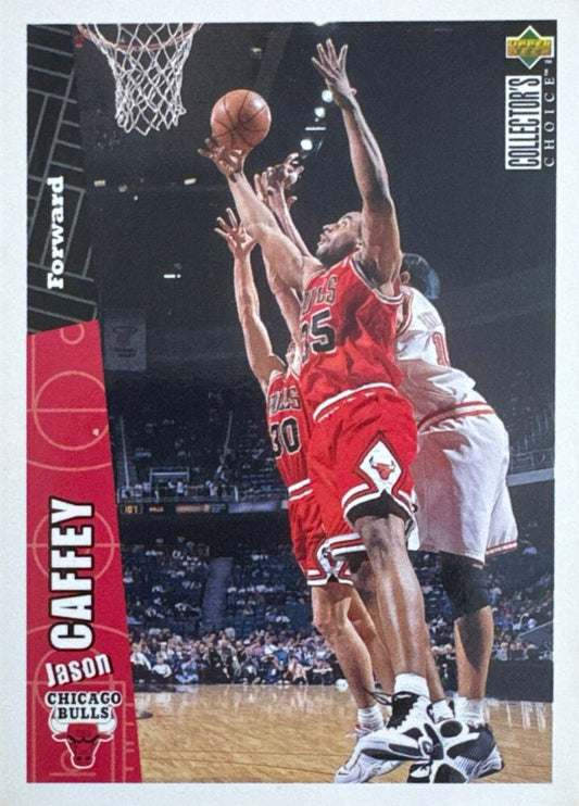 1996 Upper Deck Collectors Choice Jason Caffey Basketball Card #220