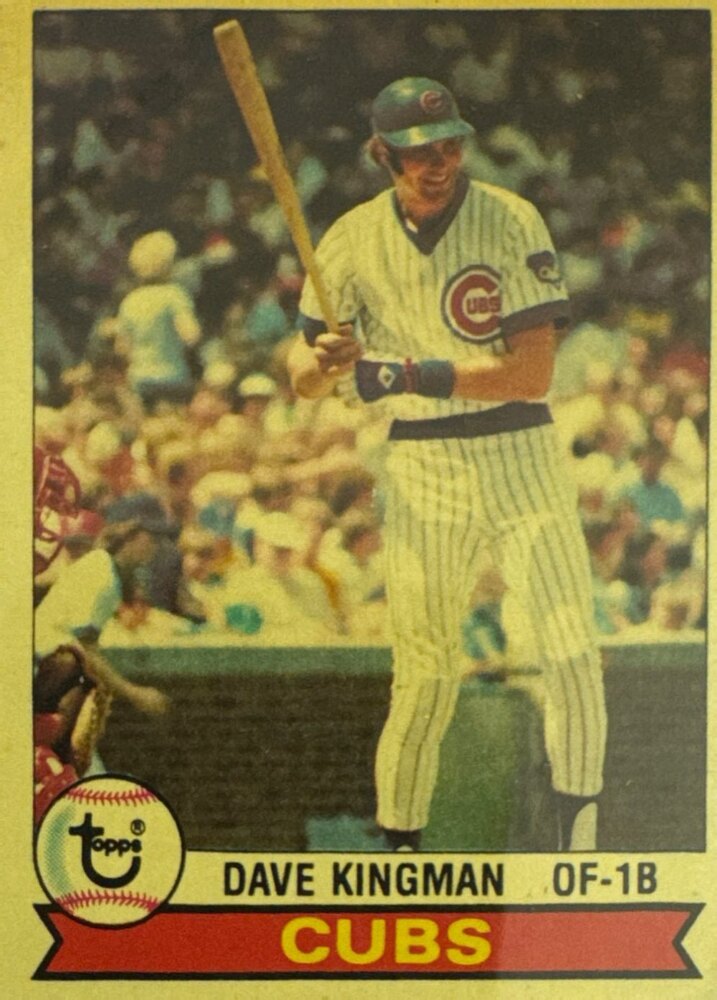 1979 Topps Dave Kingman Baseball Card #370