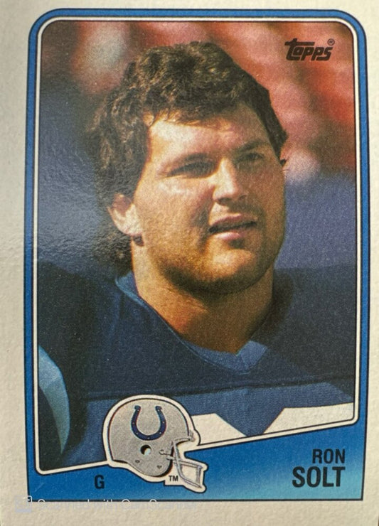 1988 Topps Ron Solt Football Card #125