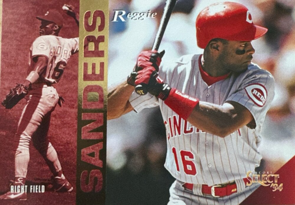 1994 Score Select Reggie Sanders Baseball Card #71