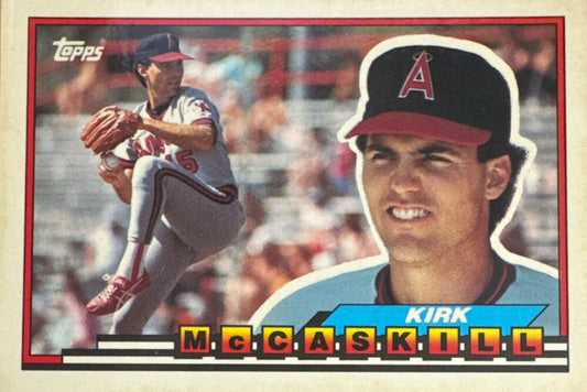 1989 Topps Kirk Edward McCaskill Baseball Card #149