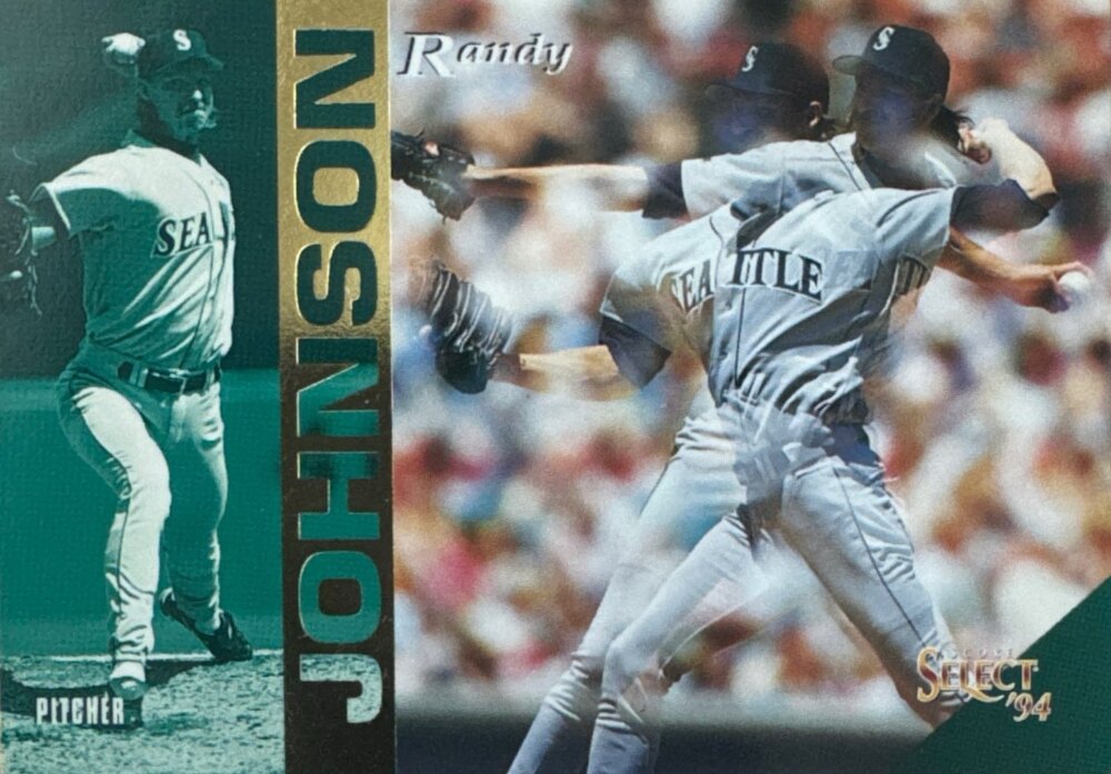 1994 Score Select Randy Johnson Baseball Card #19